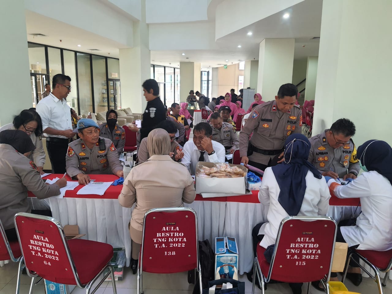 Polisi di Kota Tangerang di Cek Kesehatan Jelang Pengamanan Pemilu 2024 1 IMG 20240122 WA0004