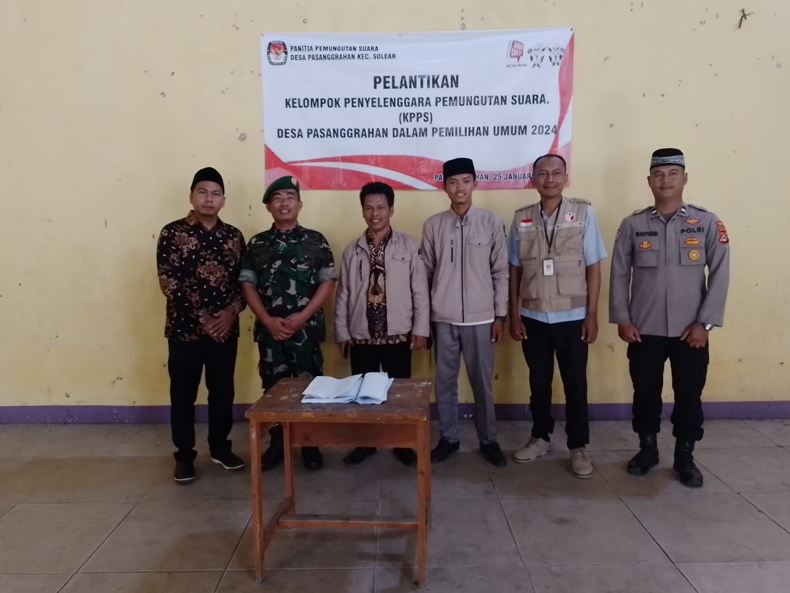 420 Anggota TPS Desa Pasanggrahan Dilantik 1 IMG 20240125 WA0017