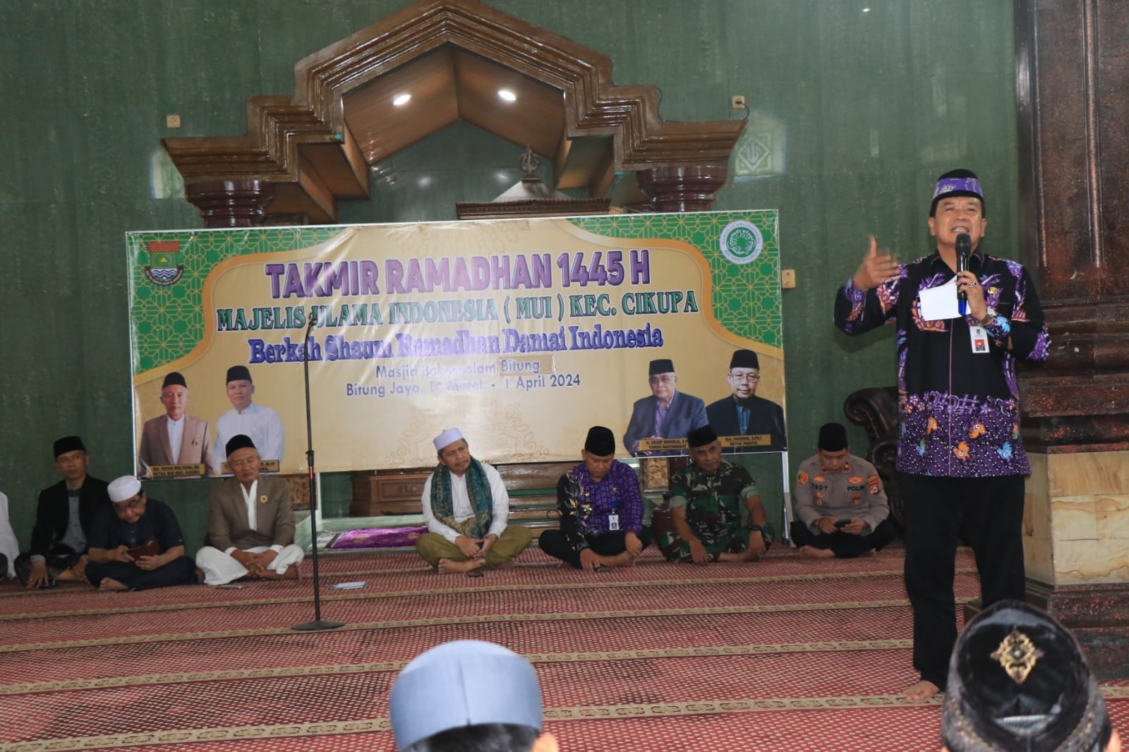 Buka Takmir Ramadhan Masjid Babussalam, Sekda: Mari Tingkatkan Kepekaan Sosial Kita 1 IMG 20240314 WA0023