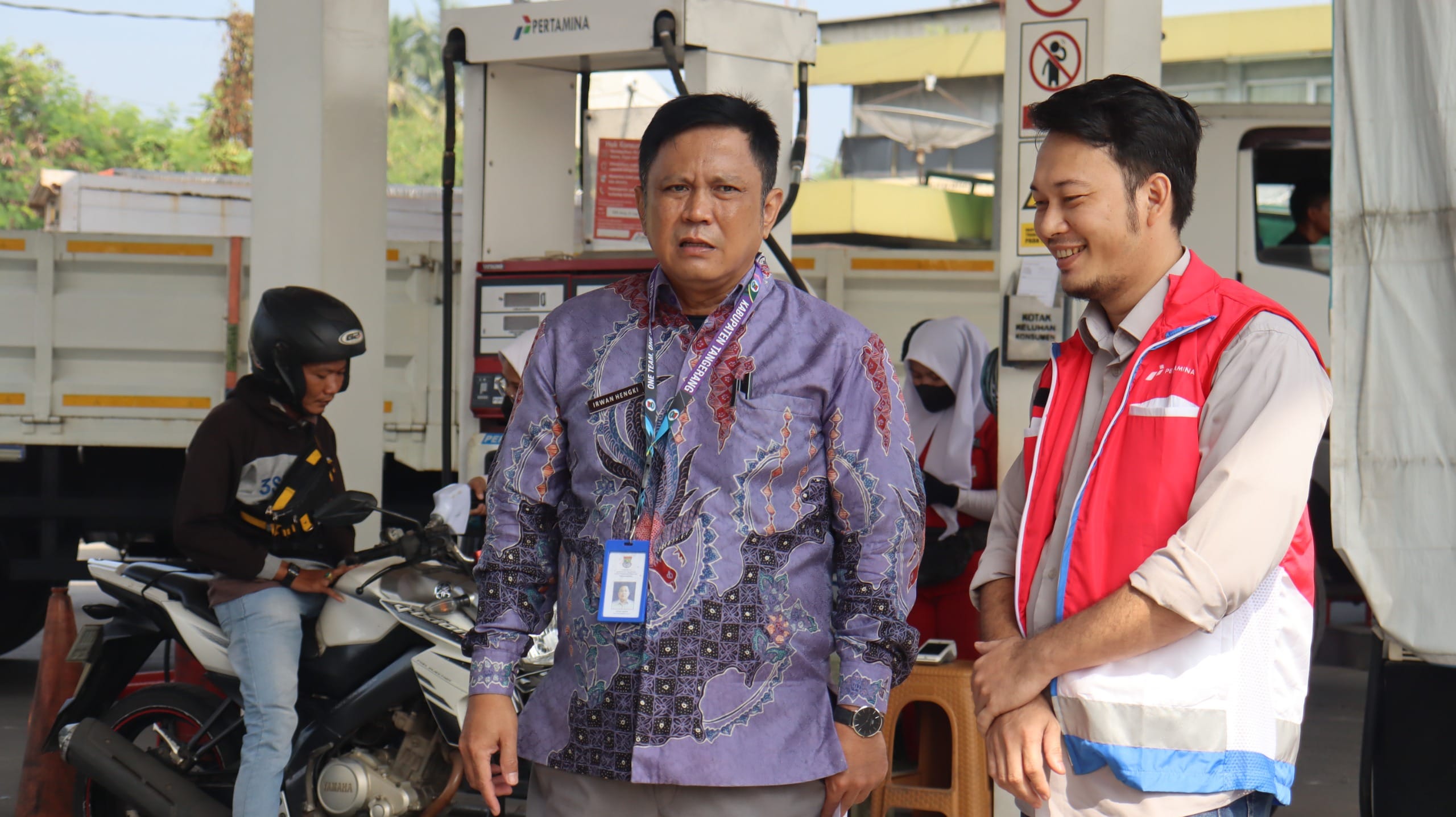 Jelang Arus Mudik, Disperindag Kabupaten Tangerang Cek Alat Ukur SPBU 1 IMG 20240328 WA0025
