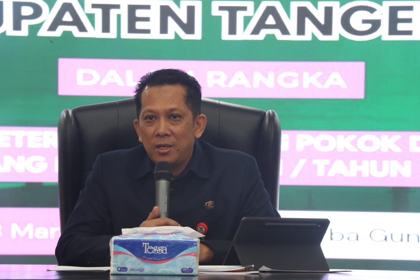 Pj Bupati Tangerang Andi Ony Pimpin Rakor Forkopimda Jelang Idul Fitri 1 IMG 20240328 WA0031