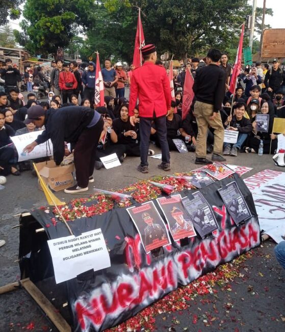 GMNI Kabupaten Tangerang gelar Aksi Solidaritas